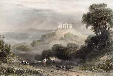 Temple of Minerva in Aegina, Formerly Called Jupiter Panhellenius