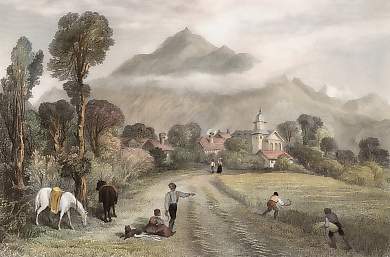 Viu and the Monte Mole, Faucigny, Savoy
