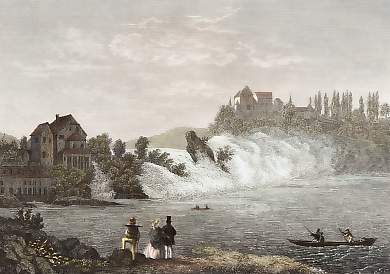 Der Rheinfall Bei Schaffhausen