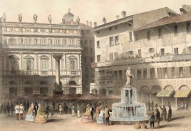 Piazza D´Erbe, Verona