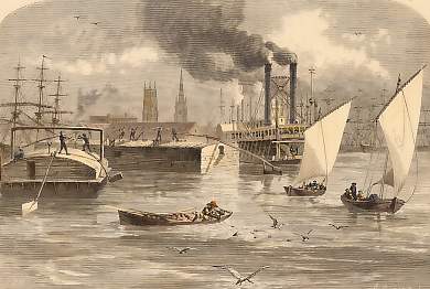 The Mississippi at New Orleans