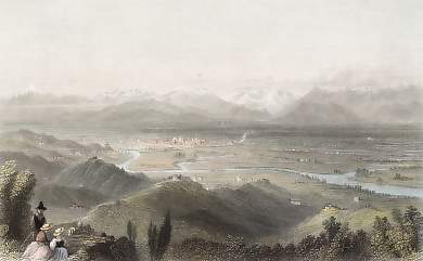 Turin, and the Plain of Pierdmont, From the Superga