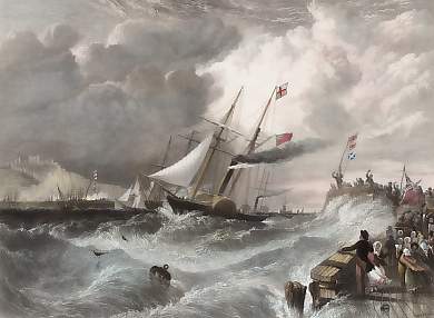 Le Débarquement Du Prince Albert à Douvres