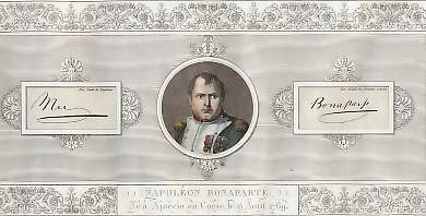 Napoléon Bonaparte, né à Ajaccio En Corse, Le 15 Août 1769