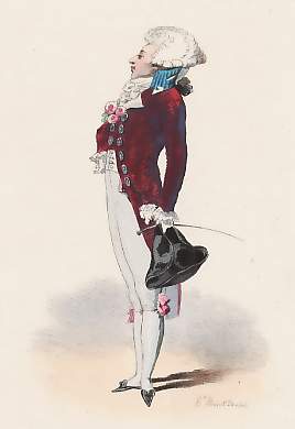 Modes Parisiennes, Règne De Louis XVI (Révolution), D´après Debucourt, 1792