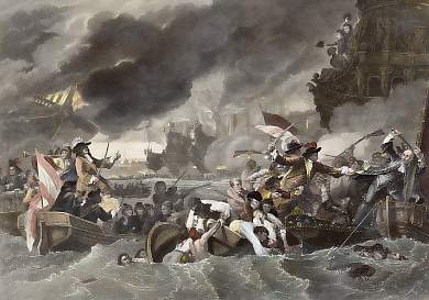 Schlacht Bei La Hogue (29 May 1692)