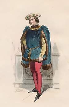 Jean De Montaigu, Règne De Charles VI, d´après Gaignières, 1408