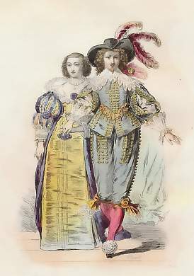 Costumes Francais, Règne De Louis XIII, D´après Bosse, 1633