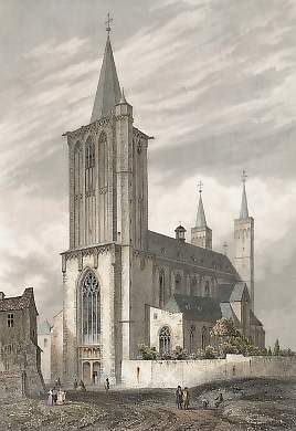 Die St Severinskirche in Coeln