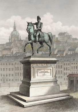 Statue Carl XIV Johann