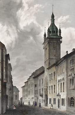Das Rathaus in Brünn