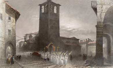 Pignerol By Moonlight