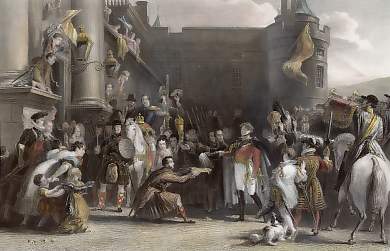 Georges IV à Holyrood
