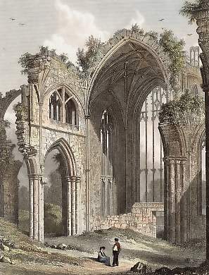 Melrose Abbey, Scotland