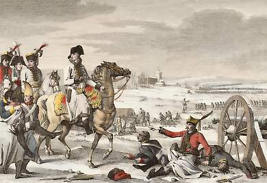 Napoléon Le Grand Visite Le Champ De Bataille De Preuss-Eylau, Le 9 Février 1807