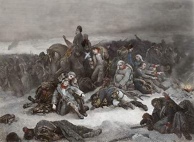 Retraite De Russie, Pendant L´Hiver 1812