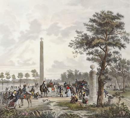 Entrevue De Napoléon et Du Pape Pie VII Dans La Forêt De Fontainebleau, 26 Nov. 1804