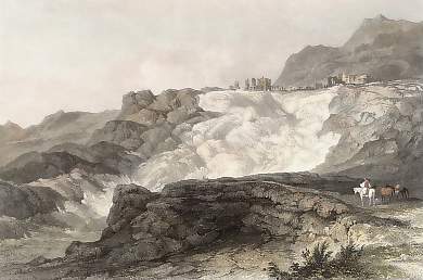 The Ruins of Hierapolis, Now Called Pambouk Kalesi, on the Way from Laodicea