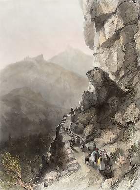 Ascent of the High Balkan Mountains, Rumelia