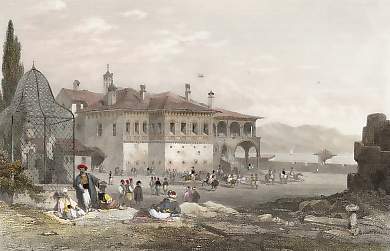 Tomb of Ali  Pacha & Fatima in the Court of the Seraglio, Joannina, Albania