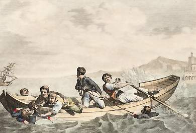 Aubert, Préposé Des Douanes Du Port Bail, Vendemiaire an 7 (sept. 1796)