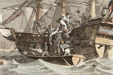 Intrépidité De 22 Marins Francais 9 Frimaire An 3 (30 Novembre 1794)