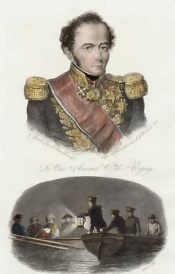 Le Vice Amiral Comte  De Rigny ;  Le Vice Amiral De Rigny et Ibrahim Pacha