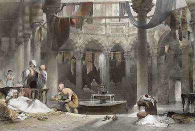 Outer Cooling Room of the Bath, Near Pasmatia  Kapousi, Constantinople