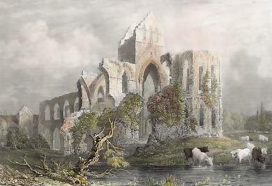 Ruines De L´Eglise Abbatiale De Saint Sauveur Le Vicomte