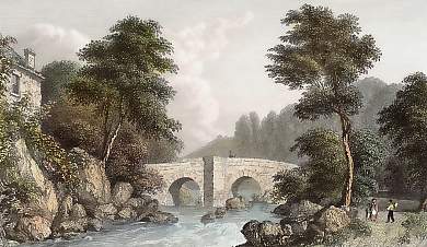 Shaugh Bridge, River Plym, Devonshire