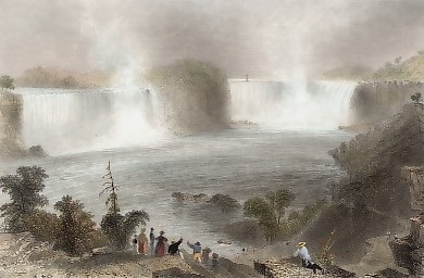 Niagara Falls from Near Clifton House