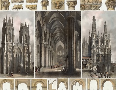 Interior the Cathedral of Milan