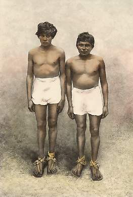Jeunes Indiens Maya