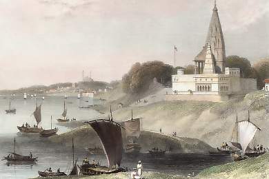 Vue De Bénarès, Prise De La Pagode