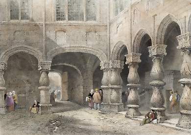 Courtyard of the Archibishop´s Palace, Liège