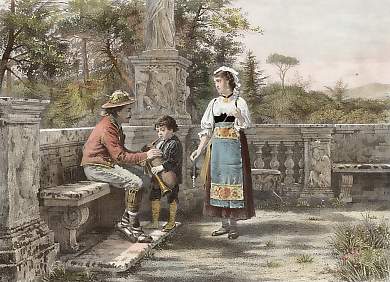 In the Borghese Gardens