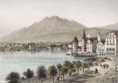 Luzern Und Der Pilatus