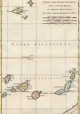 Carte Des Isles Canaries