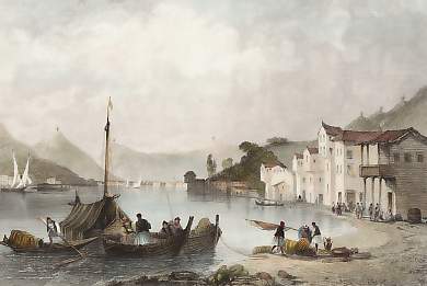 Town and Harbour of Ithaca