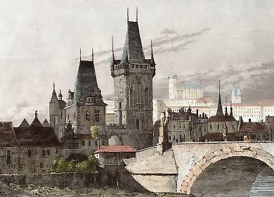 Le Pont St. Nepomuck à Prague