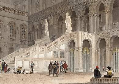 Riesentreppe Dogenpalast, Venedig