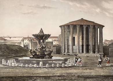 Temple De Vesta à Rome