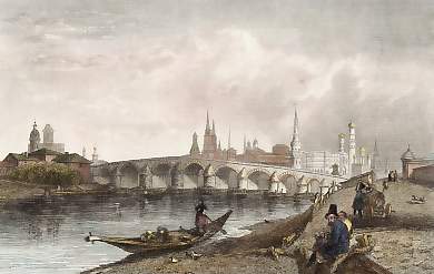 Vue Du Pont De Pierre, Moscou