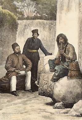 Types et Costumes: Noble, Derviche et Mendiant Persans