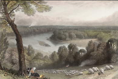 The Thames from Richmond Hill