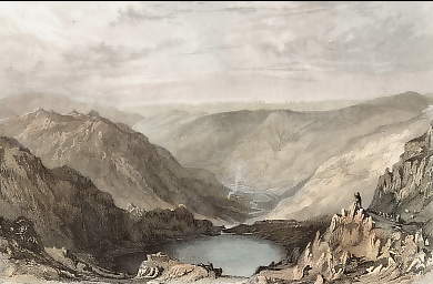 Small-Water Tarn; From Nanbield, Looking Into Mardale Green, Westmorland