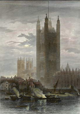 The Victoria Tower from Lambeth