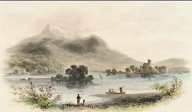 Lower Lake of Killarney & Ross Castle