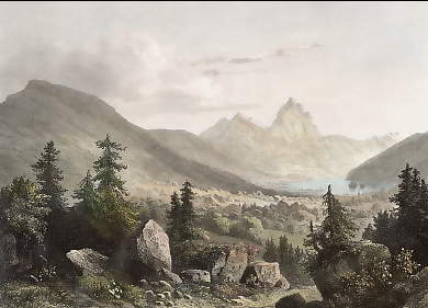 Bergsturz V. Goldau, Ct. Schwyz