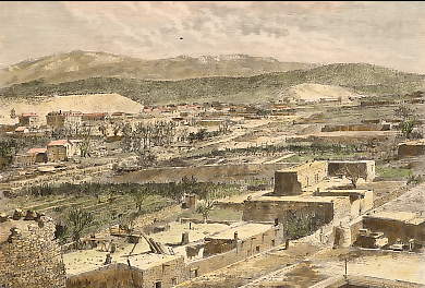 Santa Fé, Capitale Du Nouveau Mexique, Vue Générale